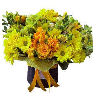 Box de flores Amarillas